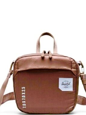 Herschel Supply Co. Ultralight Crossbody Bag NWOT Brown Travel Outdoors Hiking